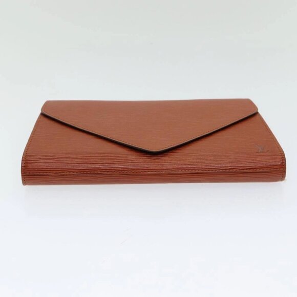 LOUIS VUITTON Epi Art Deco Clutch Bag Brown - Picture 7 of 15